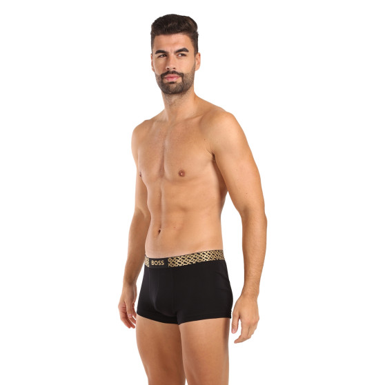 3PACK Herren Klassische Boxershorts BOSS schwarz (50524525 984)