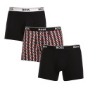 3PACK Herren Klassische Boxershorts BOSS mehrfarbig (50524533 963)