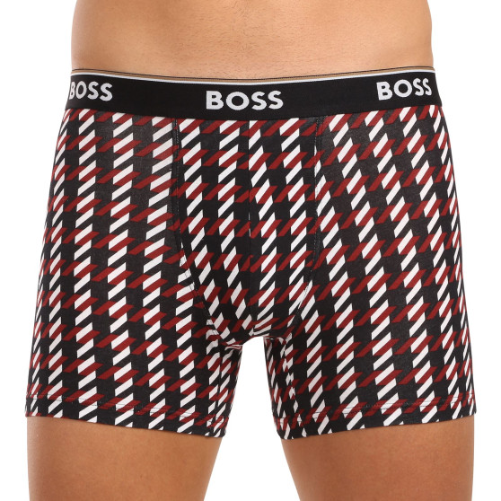 3PACK Herren Klassische Boxershorts BOSS mehrfarbig (50524533 963)