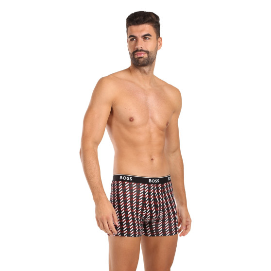 3PACK Herren Klassische Boxershorts BOSS mehrfarbig (50524533 963)