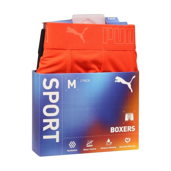 2PACK Herren Klassische Boxershorts Puma mehrfarbig (701210961 011)