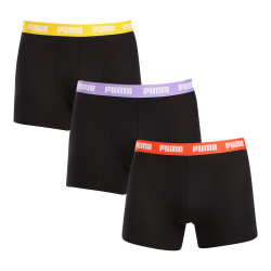 3PACK Herren Klassische Boxershorts Puma schwarz (701226820 009)