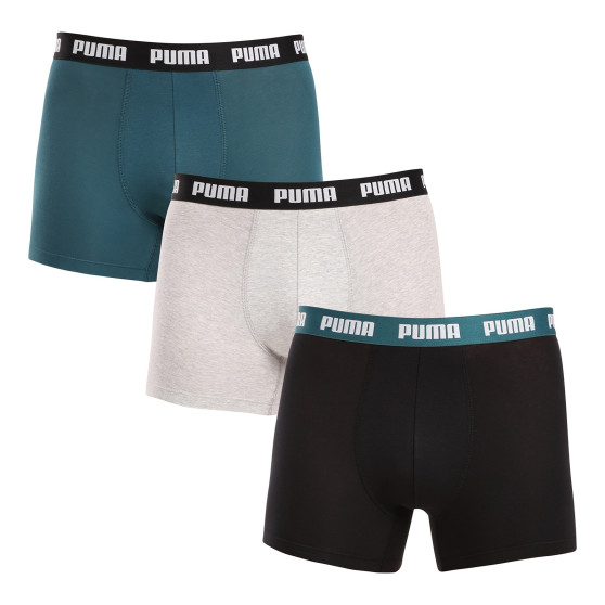 3PACK Herren Klassische Boxershorts Puma mehrfarbig (701226820 010)