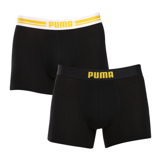 2PACK Herren Klassische Boxershorts Puma schwarz (701226763 010)