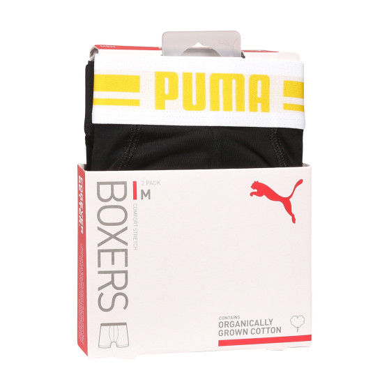 2PACK Herren Klassische Boxershorts Puma schwarz (701226763 010)