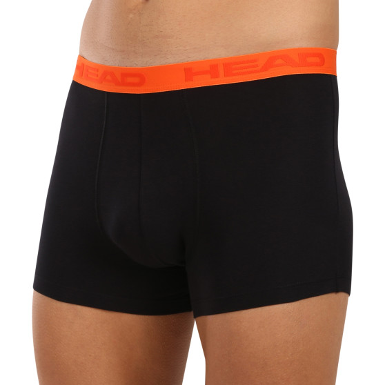 2PACK Herren Klassische Boxershorts HEAD schwarz (701229007 001)