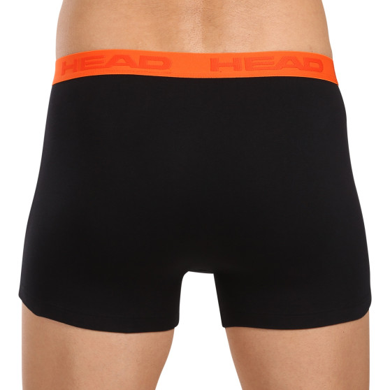 2PACK Herren Klassische Boxershorts HEAD schwarz (701229007 001)